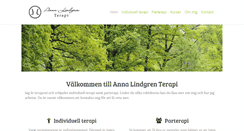 Desktop Screenshot of annalindgren.se